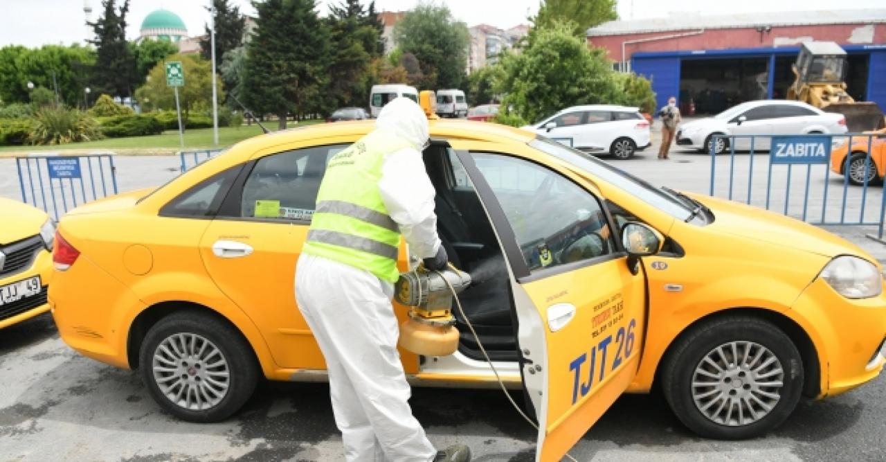 Taksilere hijyenik ticari araç belgesi