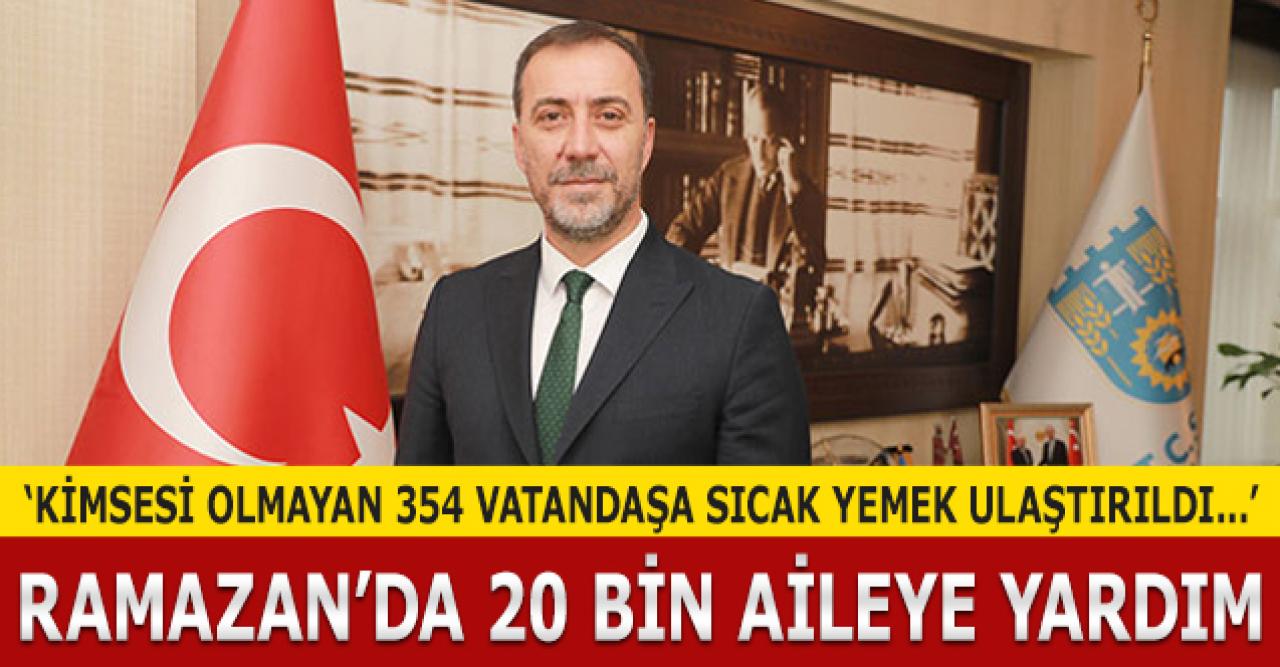 Silivri'de Ramazan ayında 20 bin aileye gıda desteği sağlandı