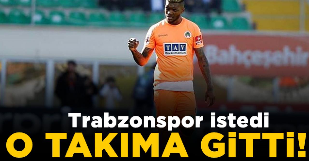 Trabzonspor istedi rakibi kaptı!