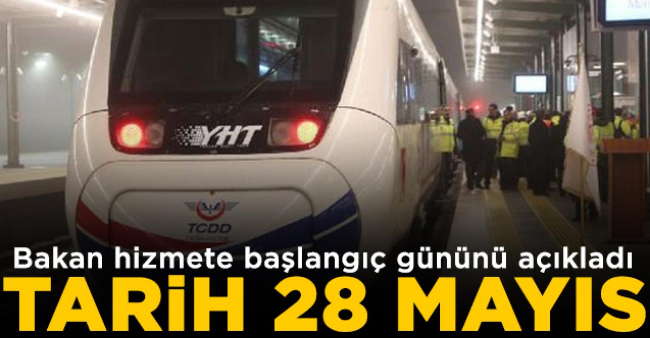 Hızlı tren seferleri başlıyor