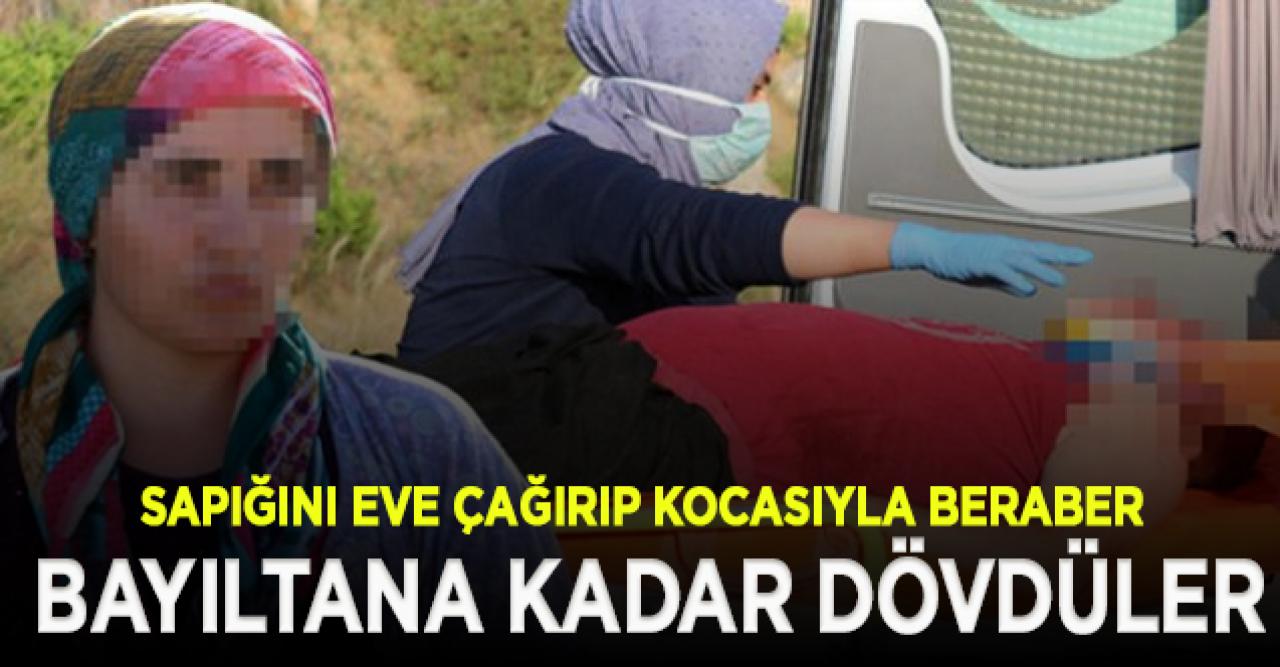 Karı koca bir olup, tacizciyi bayıltana kadar dövdüler