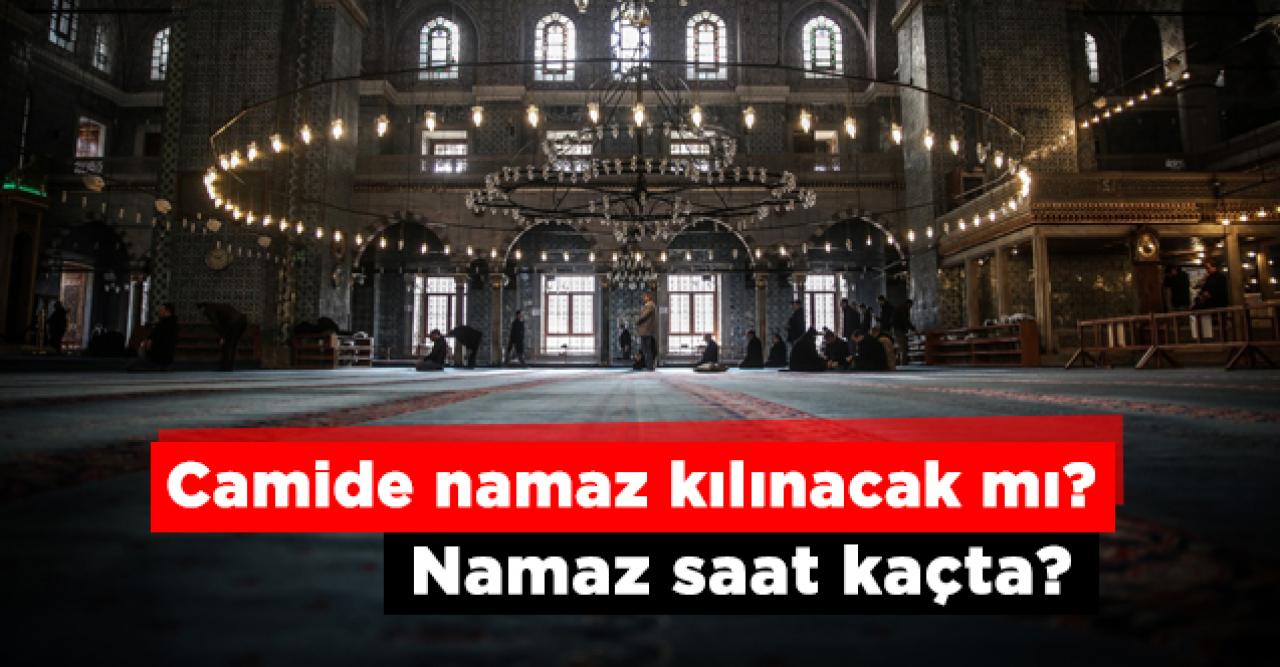 İstanbul'da bayram namazı saat kaçta kılınacak? Camiler açık mı kapalı mı?