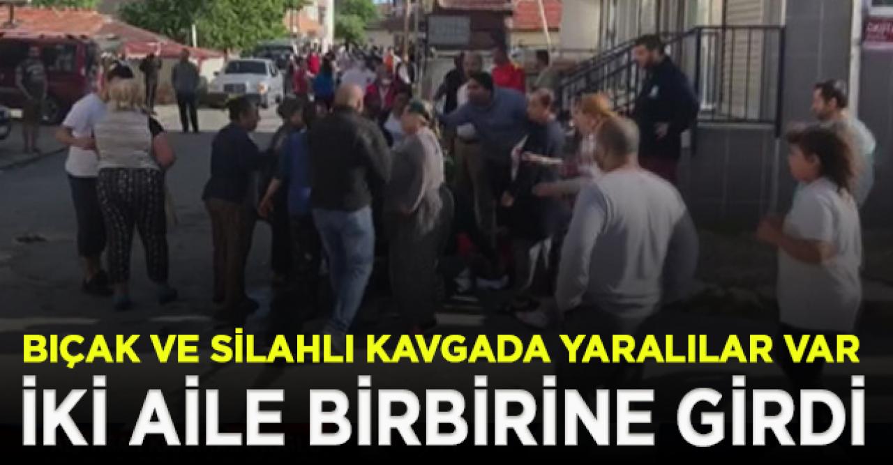 Arnavutköy'de iki aile arasında bıçak ve silahlı kavga: 4 yaralı