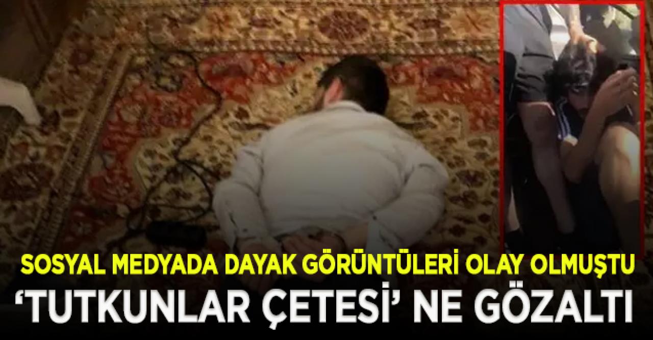 'Tutkunlar Çetesi'nin sosyal medyadaki dayak görüntüsüne gözaltı