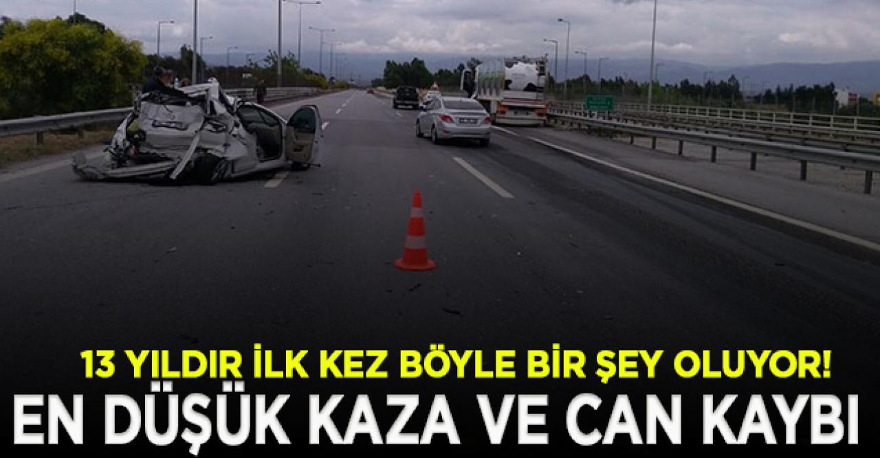 Son 13 Ramazan Bayramı’nda en düşük kaza ve can kaybı yaşandı