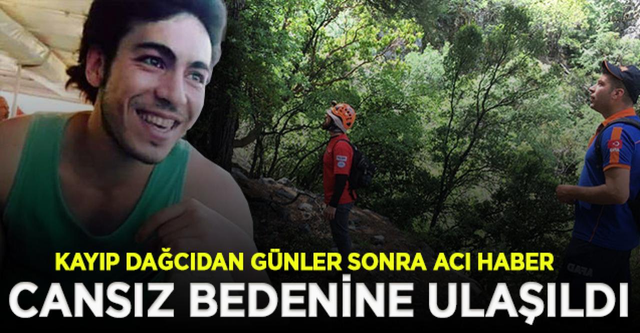 Kayıp dağcı Fikret Emre'den 14 gün sonra acı haber