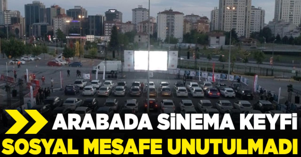 Araçta sinema keyfi!