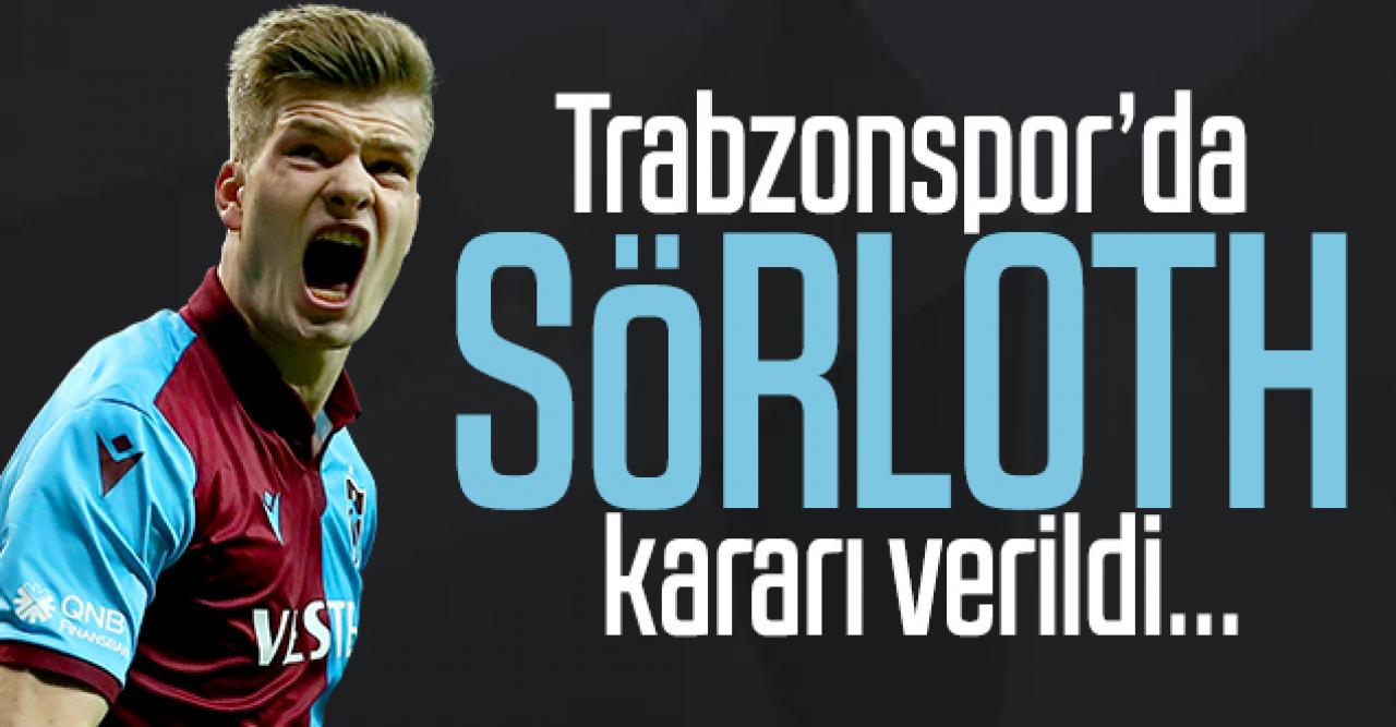 Trabzonspor'da Alexander Sörloth kararı verildi...