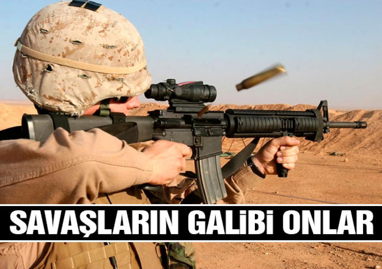 Savaşların galibi olan silah tüccarları