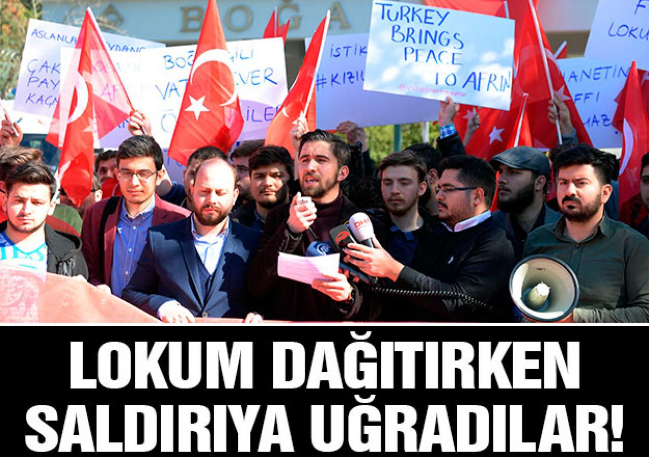 Lokum dağıtırken saldırıya uğradılar