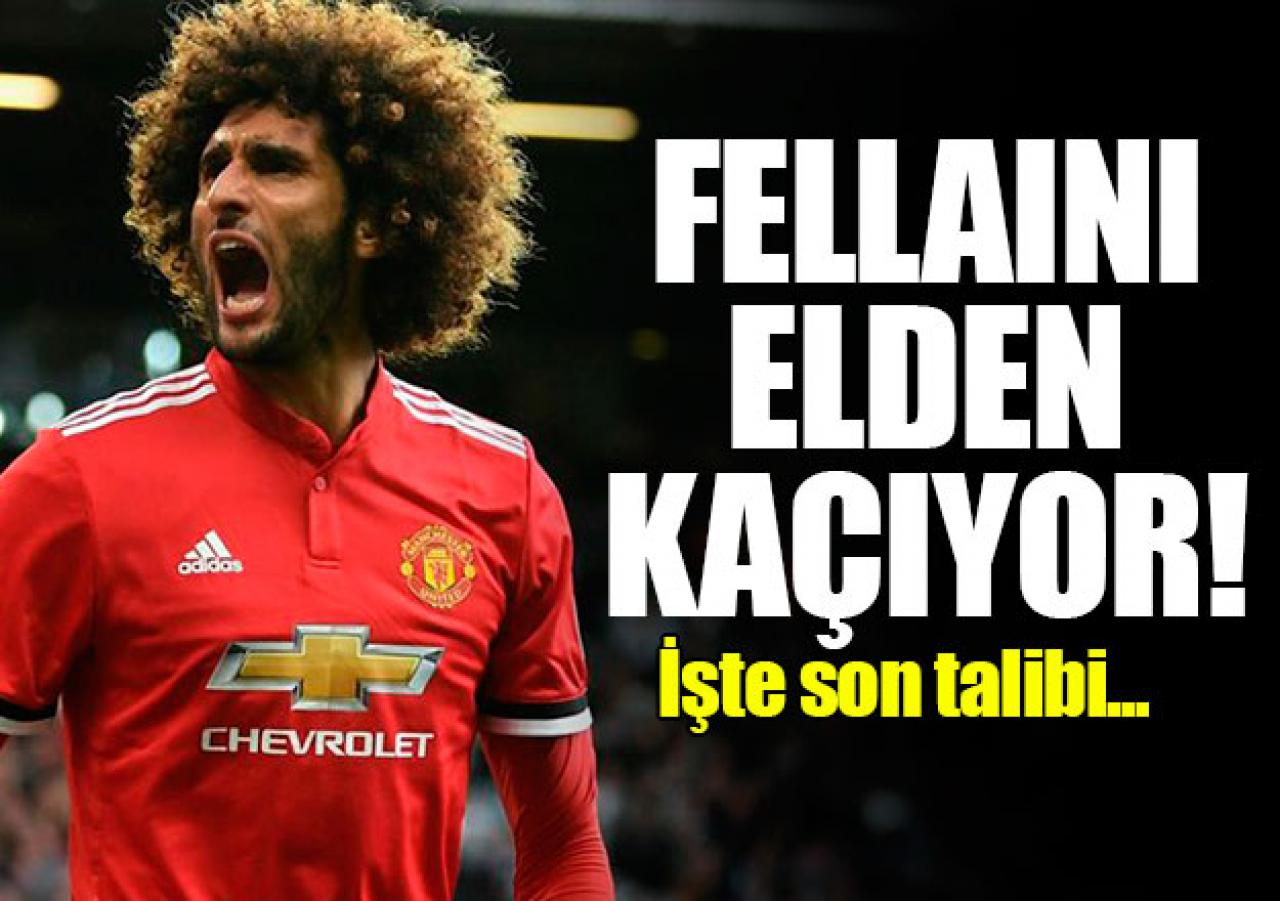 Fellaini elden kaçıyor