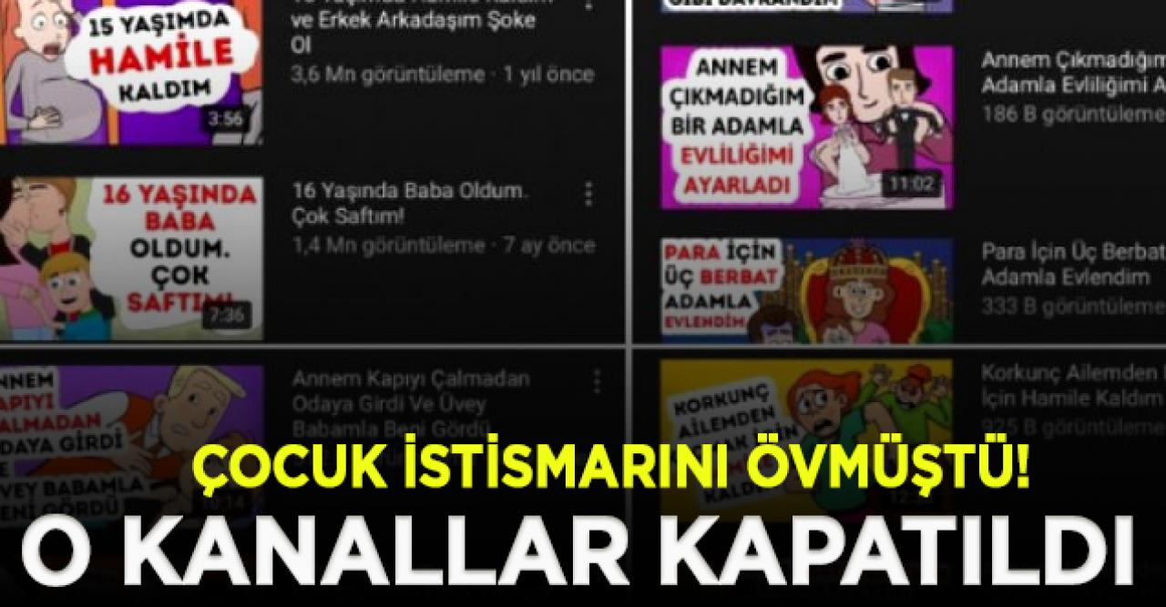 Çocuk istismarını öven YouTube kanalları kapatıldı