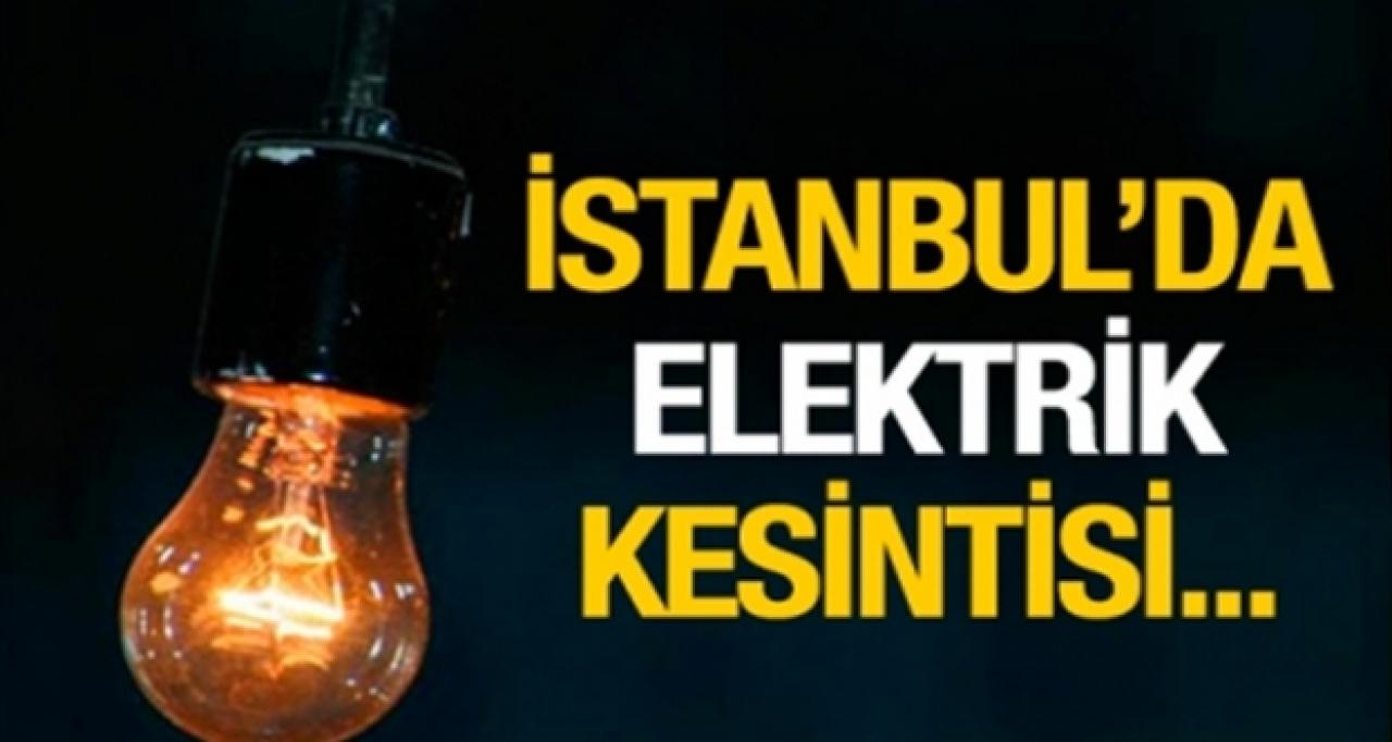 İstanbul 2 Haziran Salı BEDAŞ elektrik kesintileri