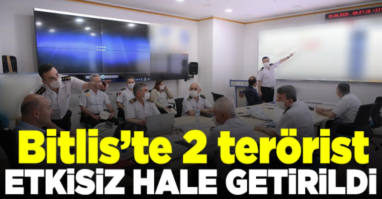 Bitlis'te 2 terörist etkisiz hale getirildi