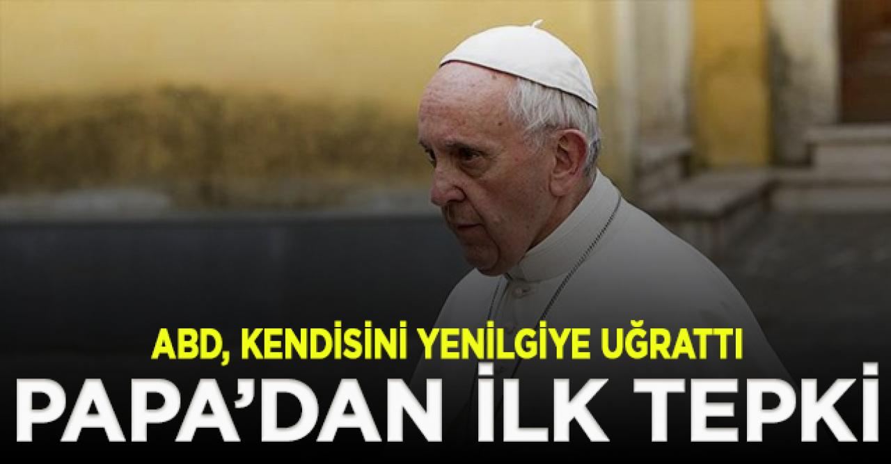 Papa Francis: Kimse ırkçılığa göz yummalı