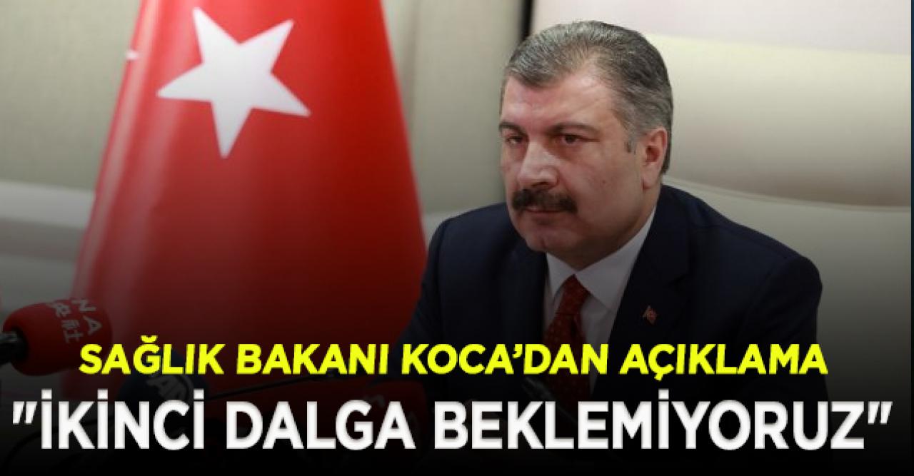 Sağlık Bakanı Koca: Normalleşme süreci önemli sonuçlar doğurmuştur!