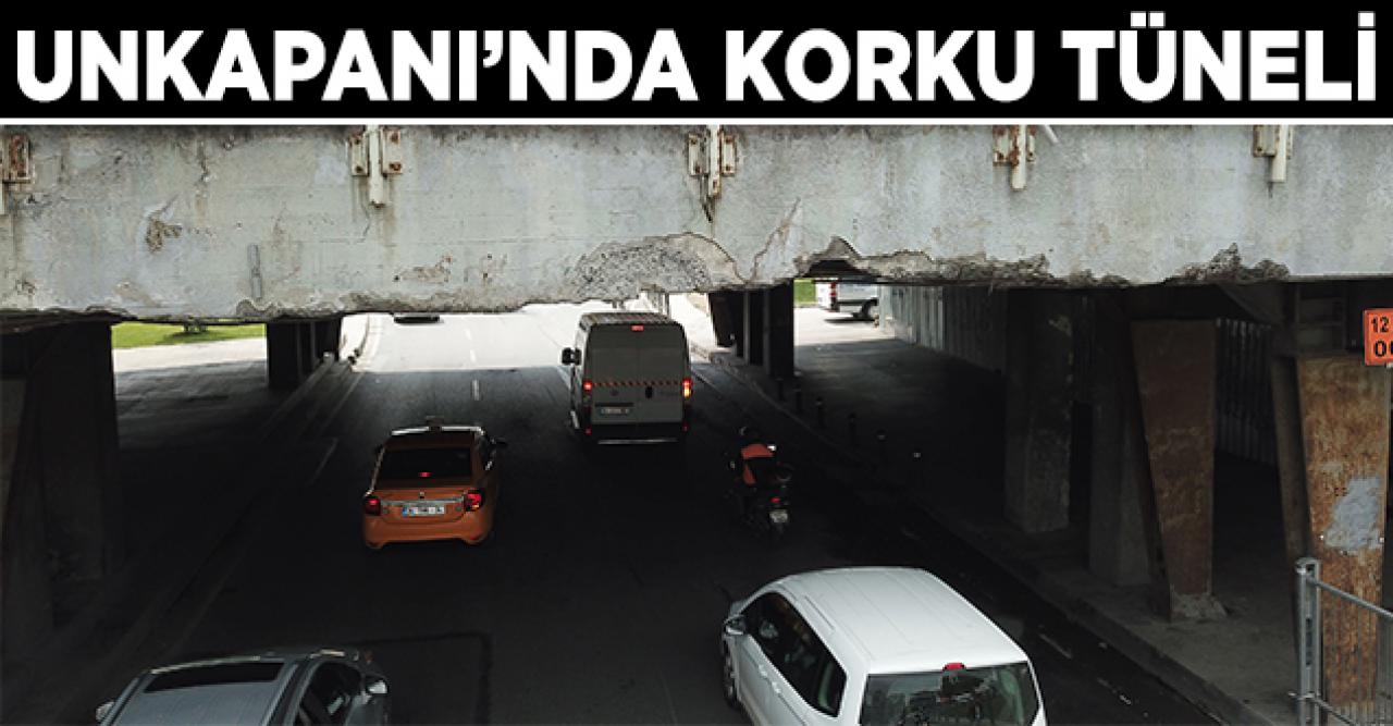 Unkapanı'nda korku tüneli