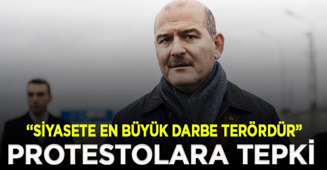 Bakan Soylu:  Siyasete en büyük darbe terördür