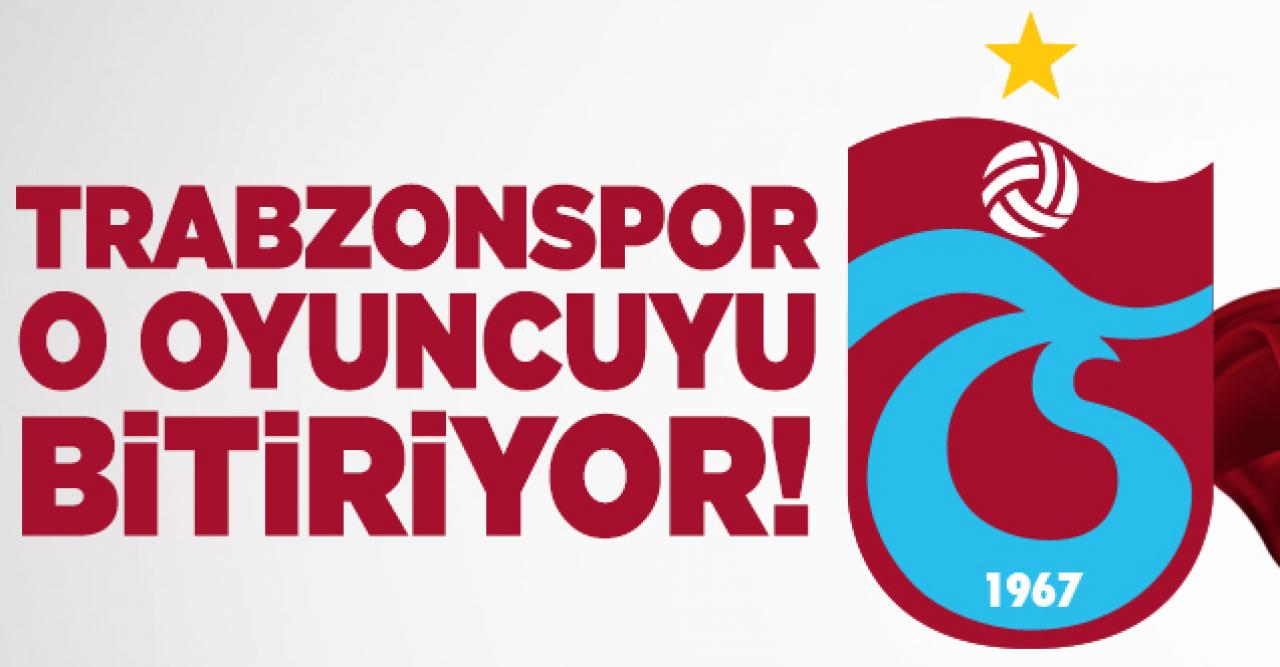 Trabzonspor o futbolcuyu bitiriyor!