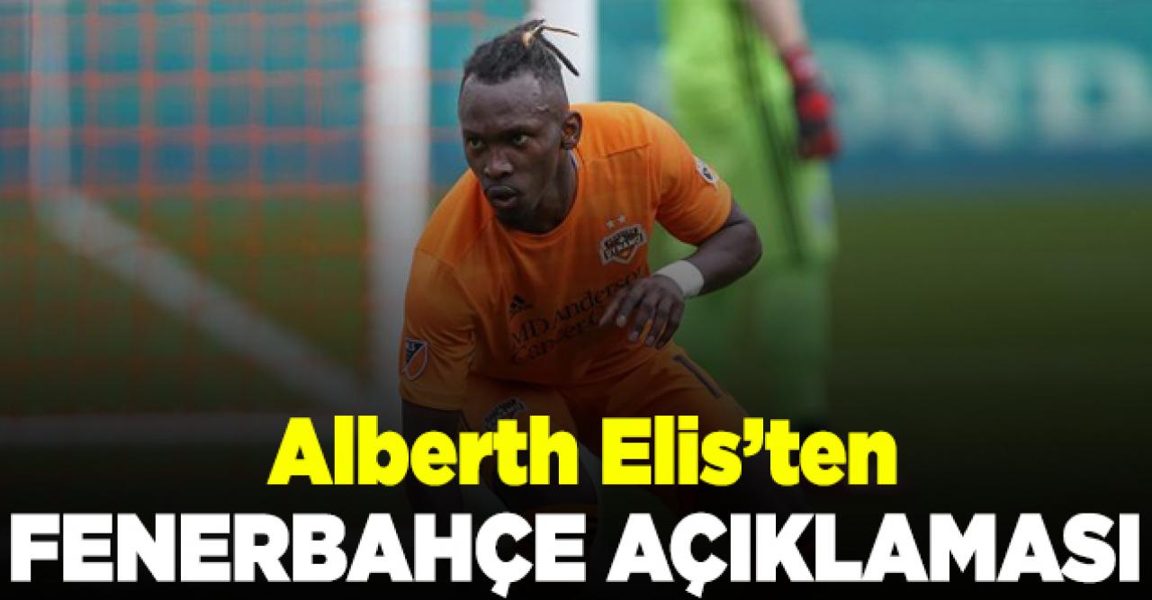 Alberth Elis'ten Fenerbahçe açıklaması