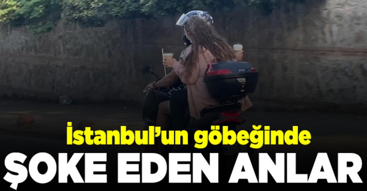 Kadıköy'de görenleri şoke eden anlar