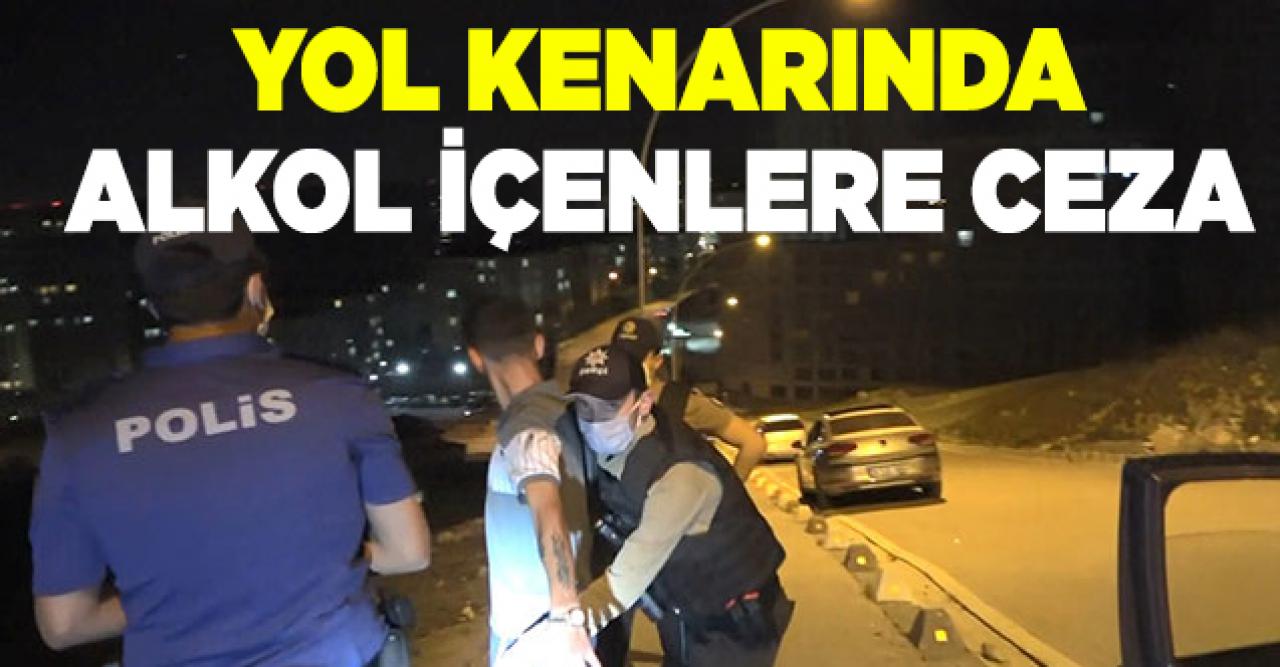 Esenyurt'ta alkol ve nargile içen 38 kişiye ceza