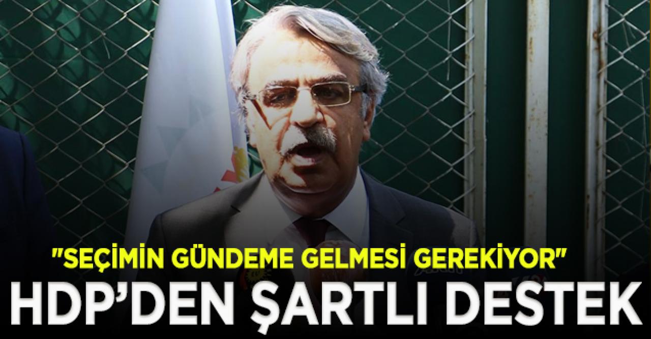 HDP'den seçim ittifakı açıklaması