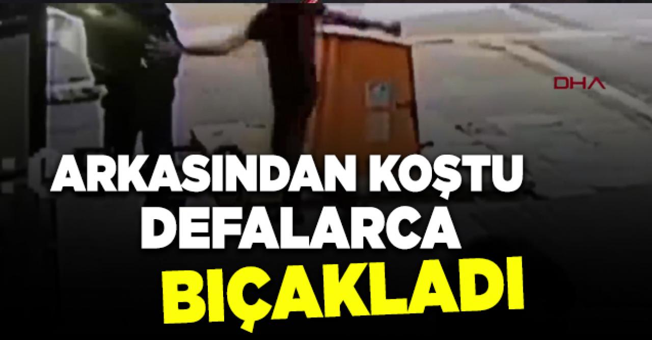 Pendik'te dehşet! Arkasından koştu ve defalarca bıçakladı...