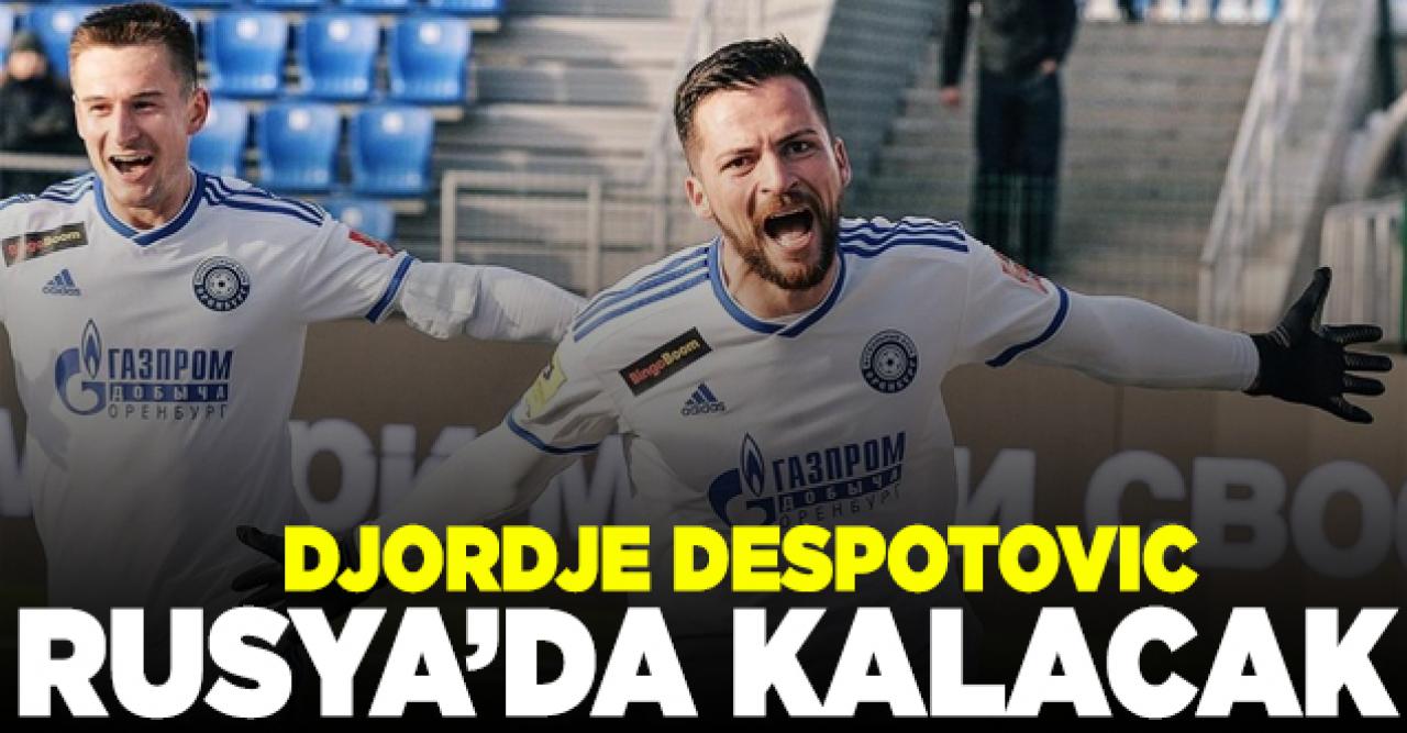 Djordje Despotovic Rusya'da kalacak