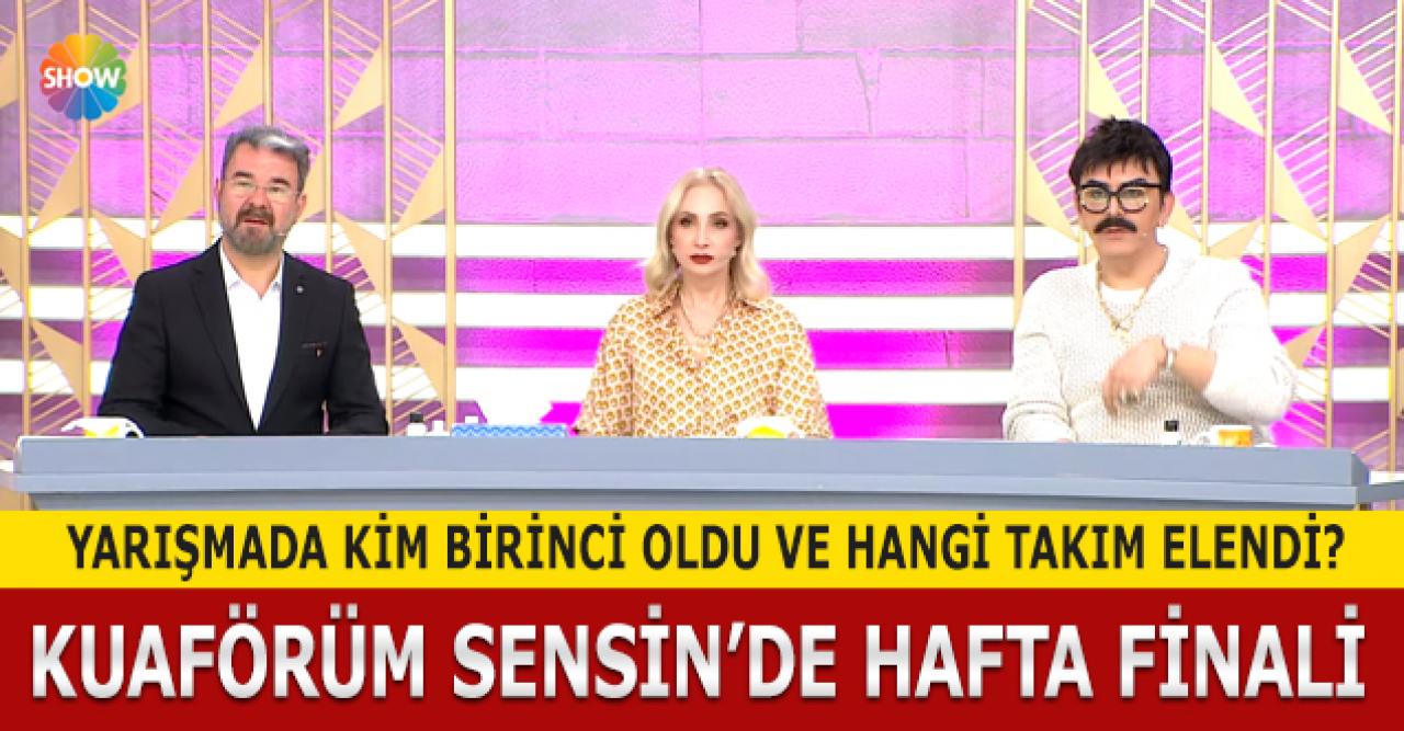 Kuaförüm Sensin 12 Haziran Cuma kim birinci oldu? Kim elendi? Puan Durumu