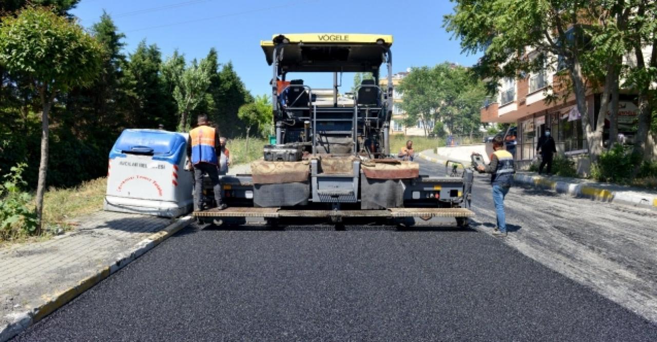 Avcılar'da yollar yeniliyor