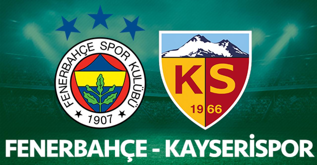 Fenerbahçe Kayserispor maçı canlı izle | Bein Sports 1 canlı izle