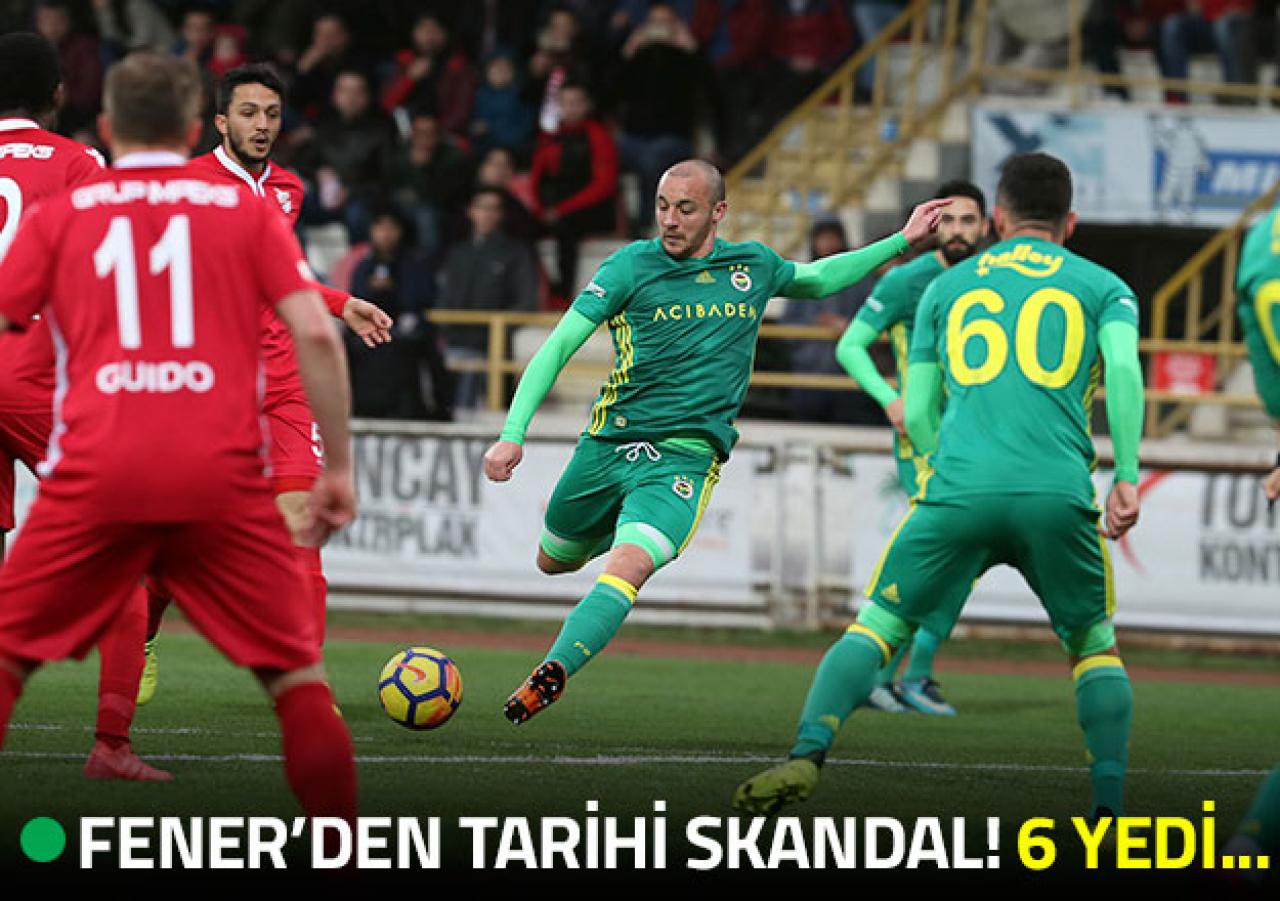 Fenerbahçe'de tarihi skandal! Yarım düzine gol...