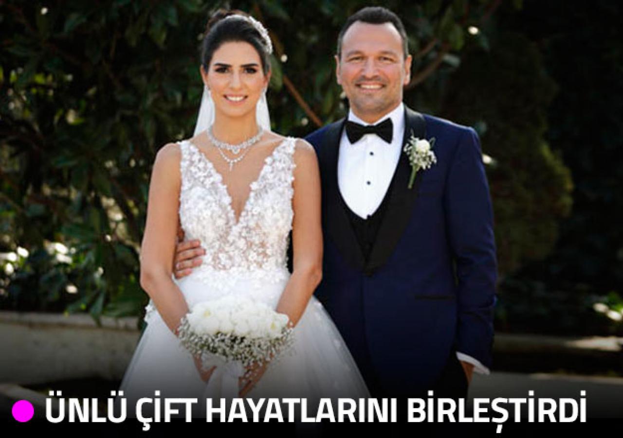 Ali Sunal ve Nazlı Kurbanzade hayatlarını birleştirdi! İşte ilk görüntüler