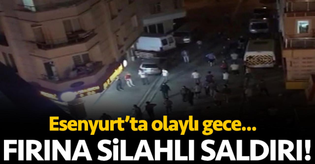 Esenyurt'ta fırına silahlı saldırı!