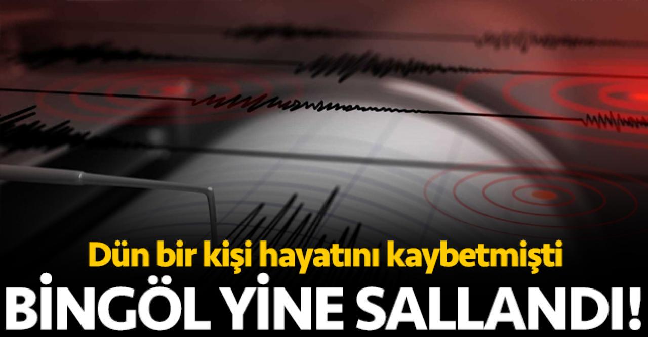 15 Haziran Pazartesi Bingöl'de yine deprem!