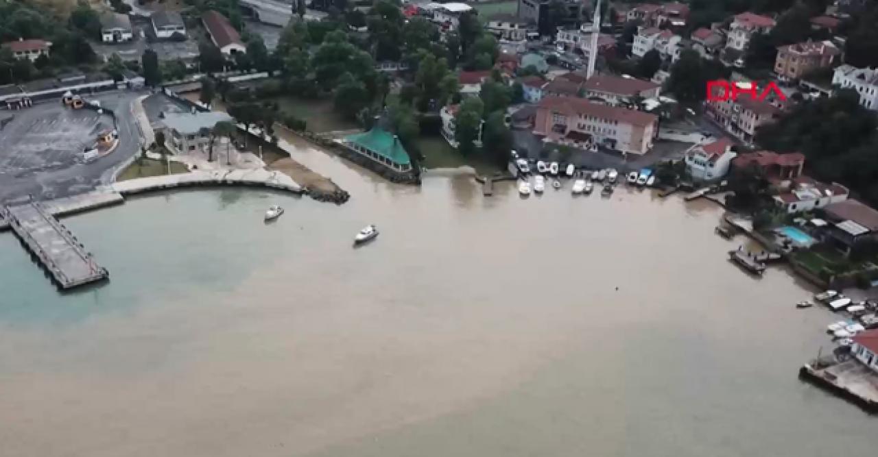 İstanbul Boğazı'na çamurlu su aktı