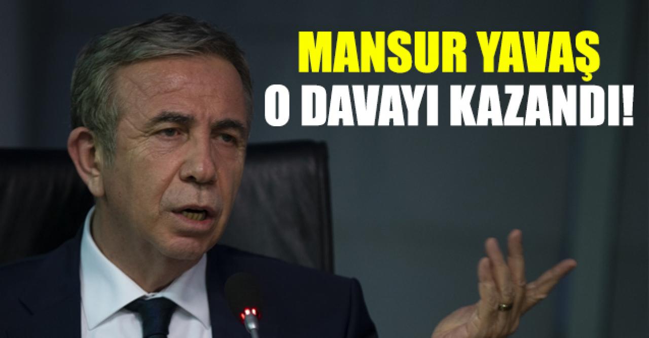 Mansur Yavaş su altyapısı kredisi davasını kazandı!