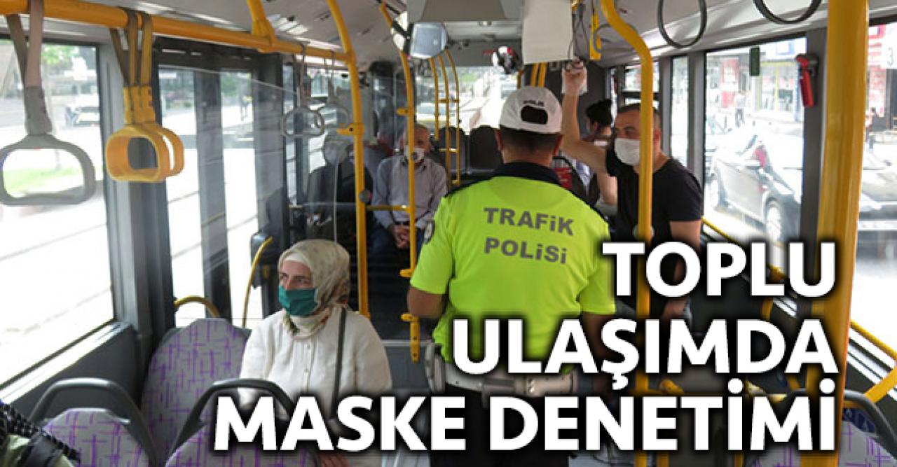 Ümraniye'de maske denetimi