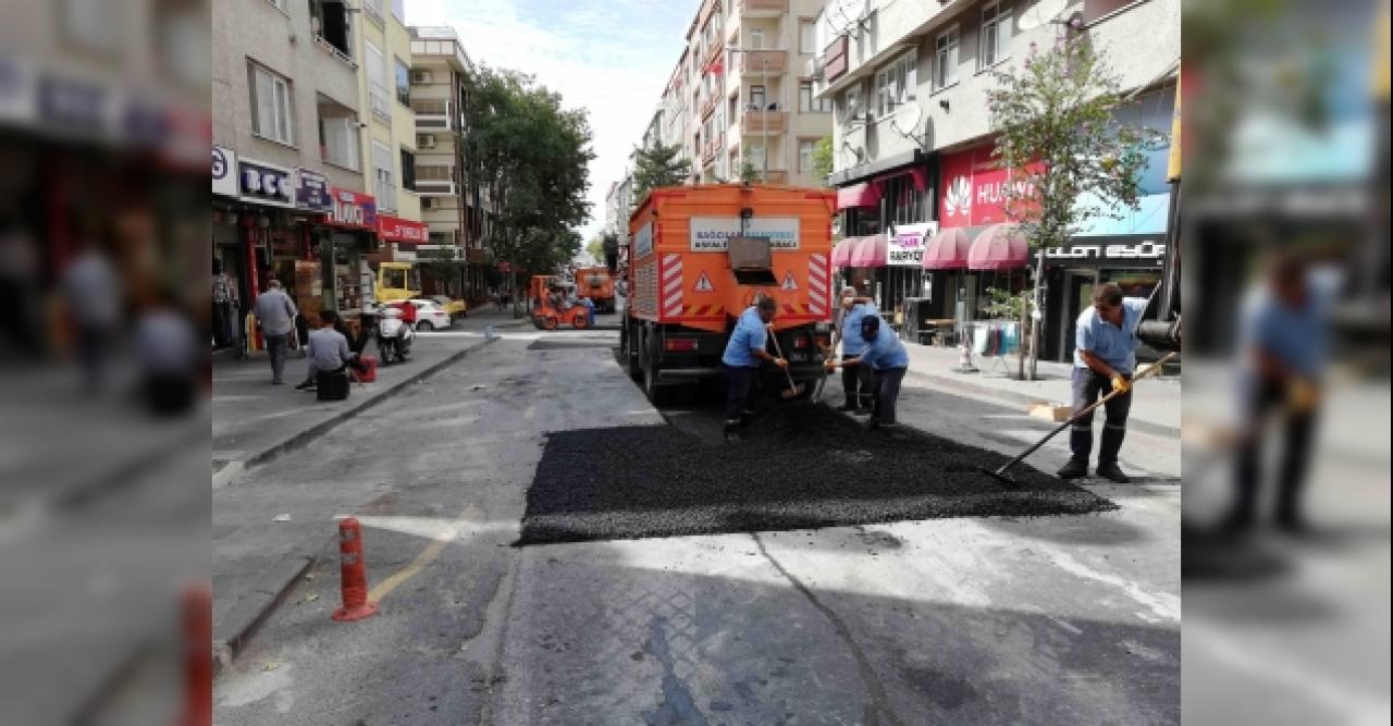 Bağcılar'ın yolları yenilendi