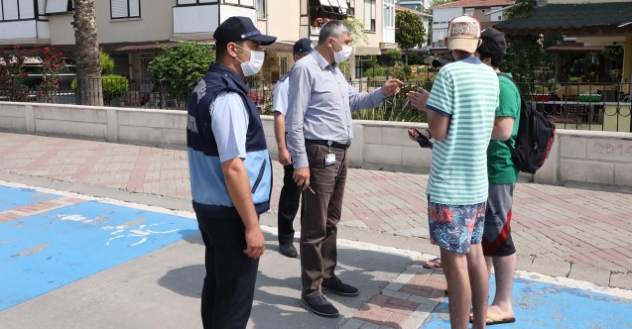 Büyükçekmece'de maske denetimi