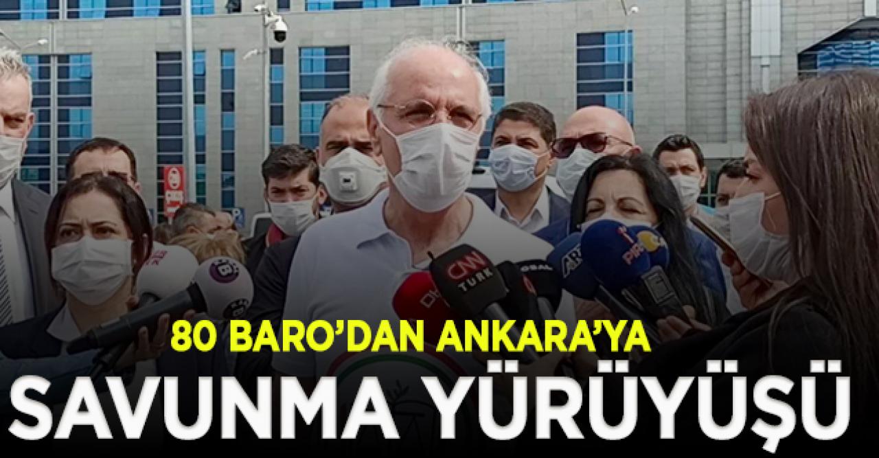 80 baronun 'Savunma Yürüyüşü' başladı