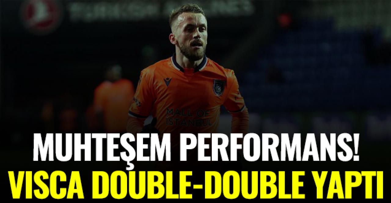 Edin Visca double double yaptı! Muhteşem performans...