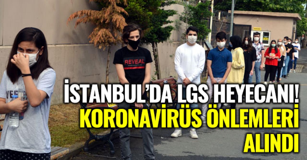 İstanbul'da LGS heyecanı