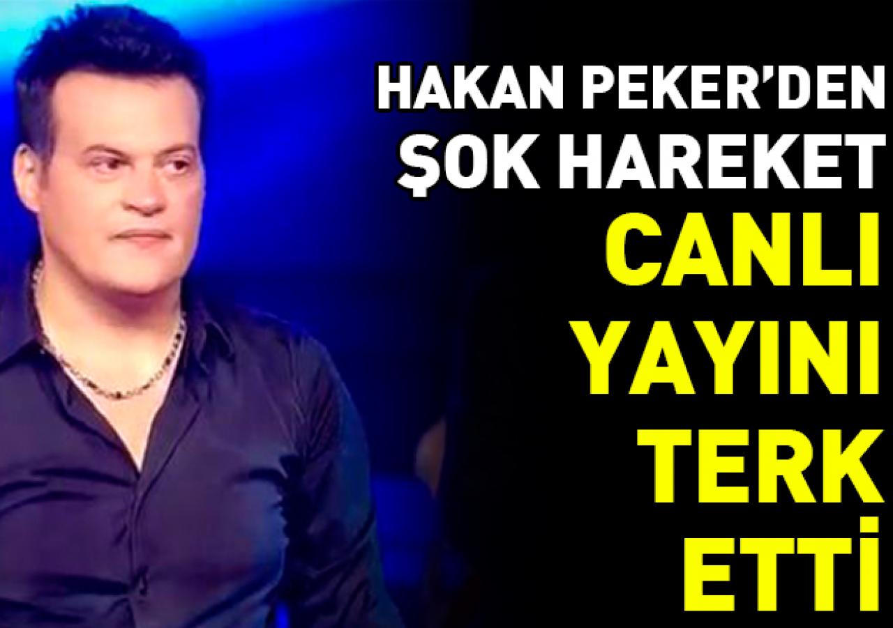 Hakan Peker Engelsiz Sahne programını terk etti!