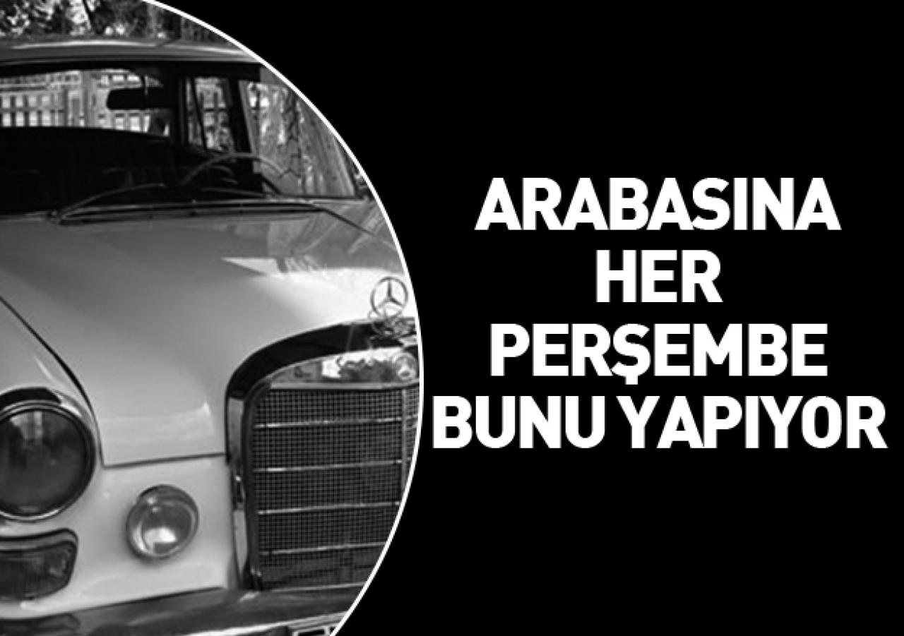 40 yıldır her perşembe bunu yapıyor