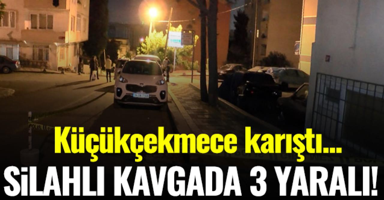 Küçükçekmece'de hızlı otomobil