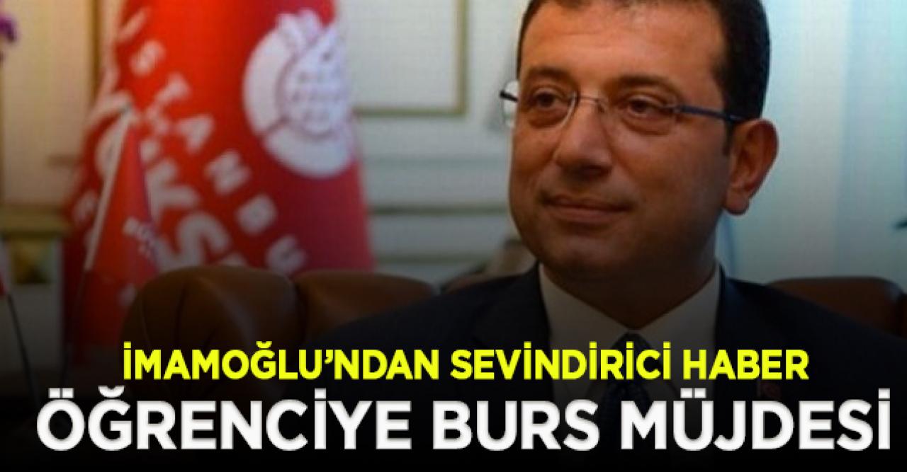 İmamoğlu'ndan YKS'ye girecek öğrencilere burs müjdesi