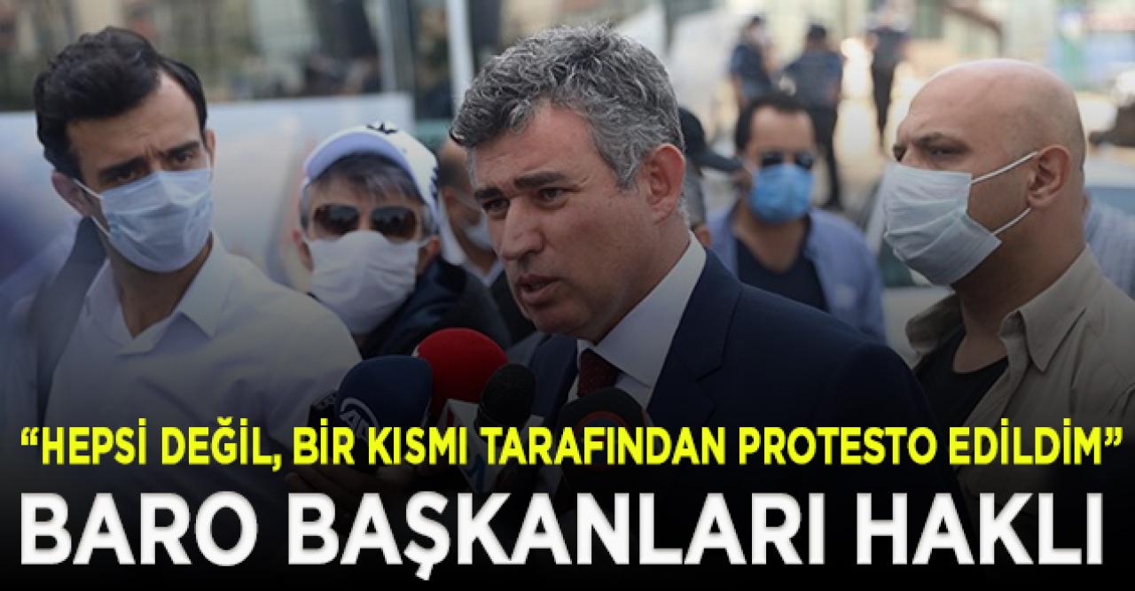 Metin Feyzioğlu: Baro başkanları öfkelenmekte yüzde yüz haklılar