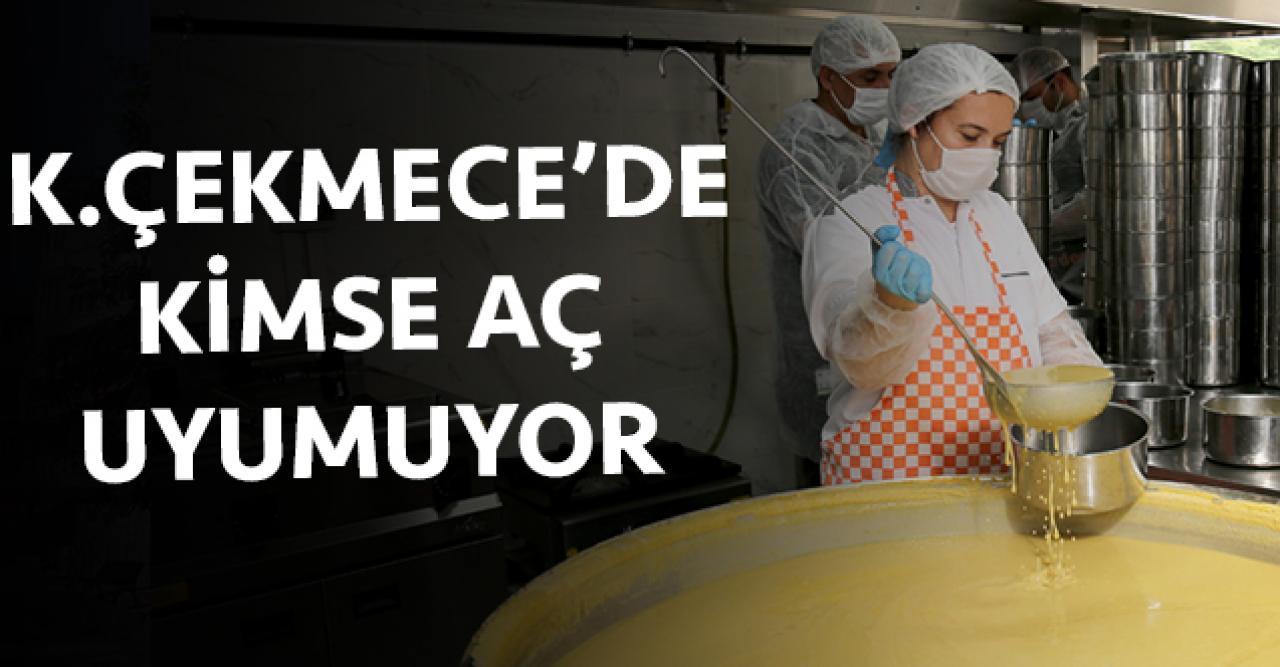 Küçükçekmece'de kimse aç uyumuyor